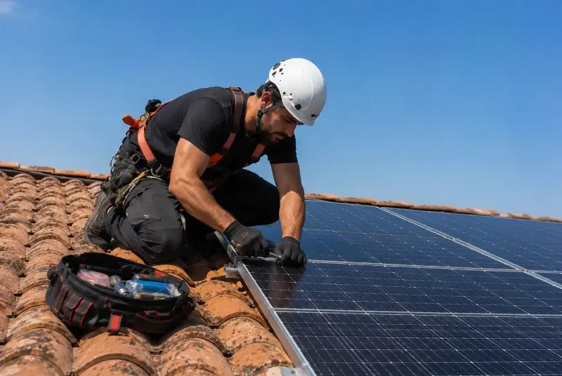 Maintenance et monitoring de panneaux solaires à Issigeac