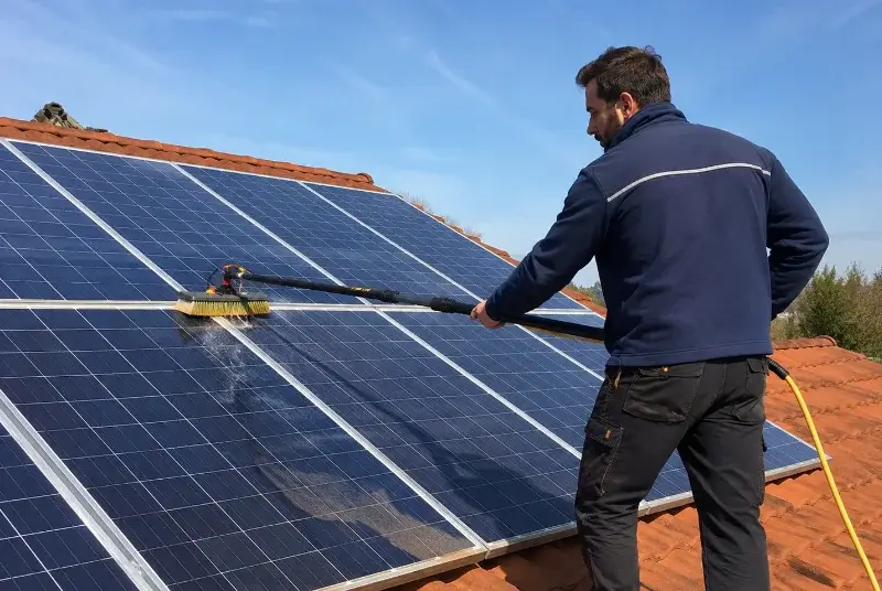 Nettoyage et entretien de panneaux solaires à Issigeac